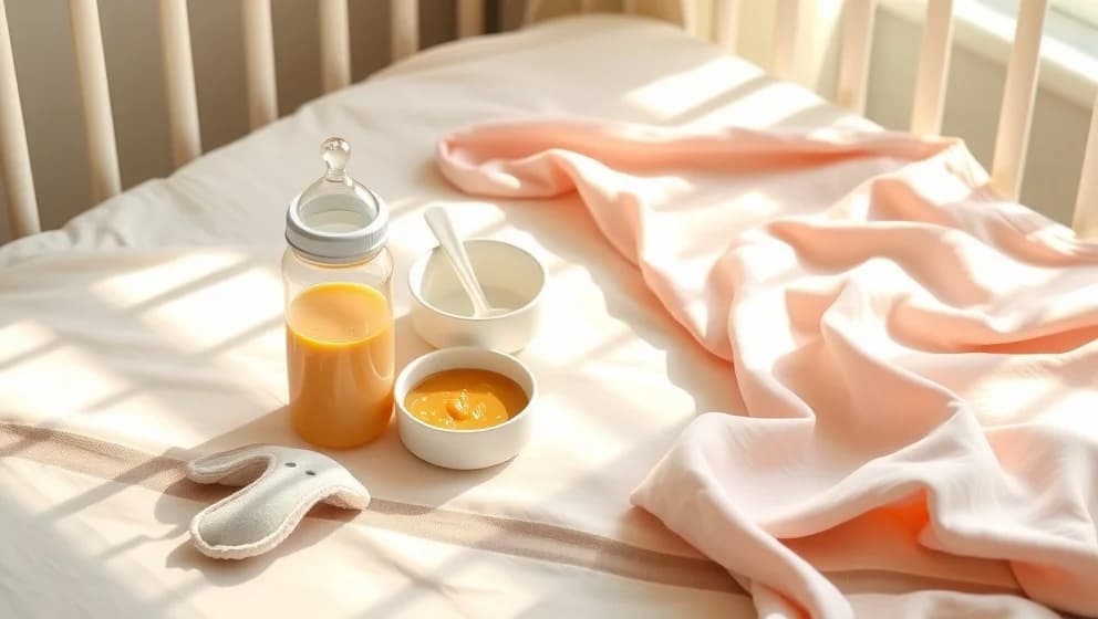 Varför kräks bebisen en timme efter mat