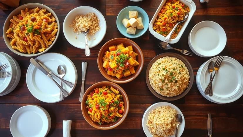 Billig mat till många personer