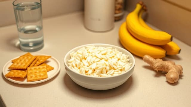 Mat som hjälper vid diarre