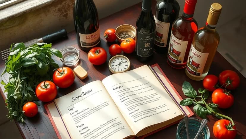 Elle mat och vin recept för hemmet