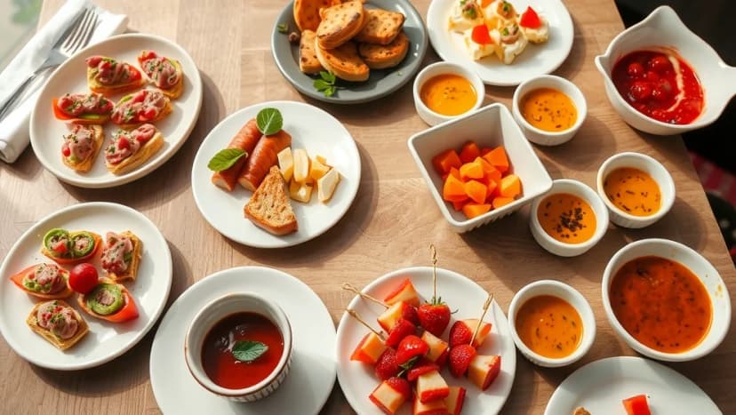 Enkel mat att bjuda på kalas hemma