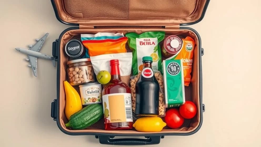 Får man ta med mat i incheckat bagage