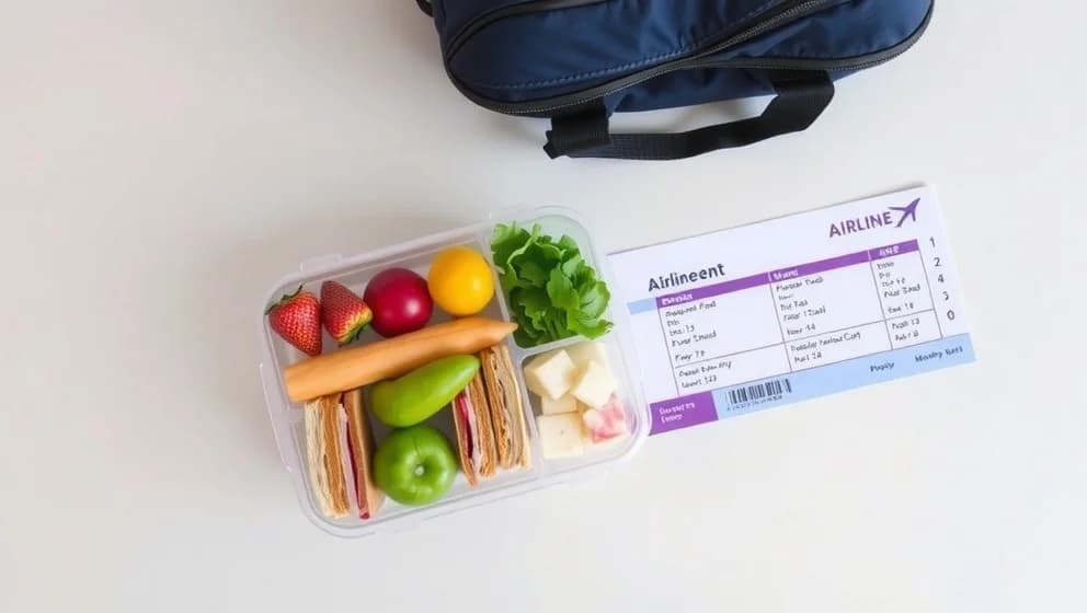 Får man ta med mat på flyget