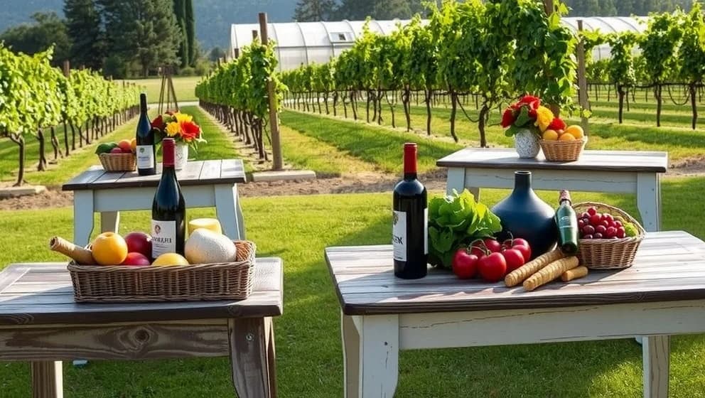 Flädie Mat & Vingård Växthusen vid Österlen