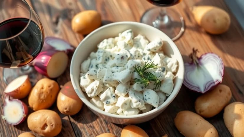 Fransk potatissallad allt om mat