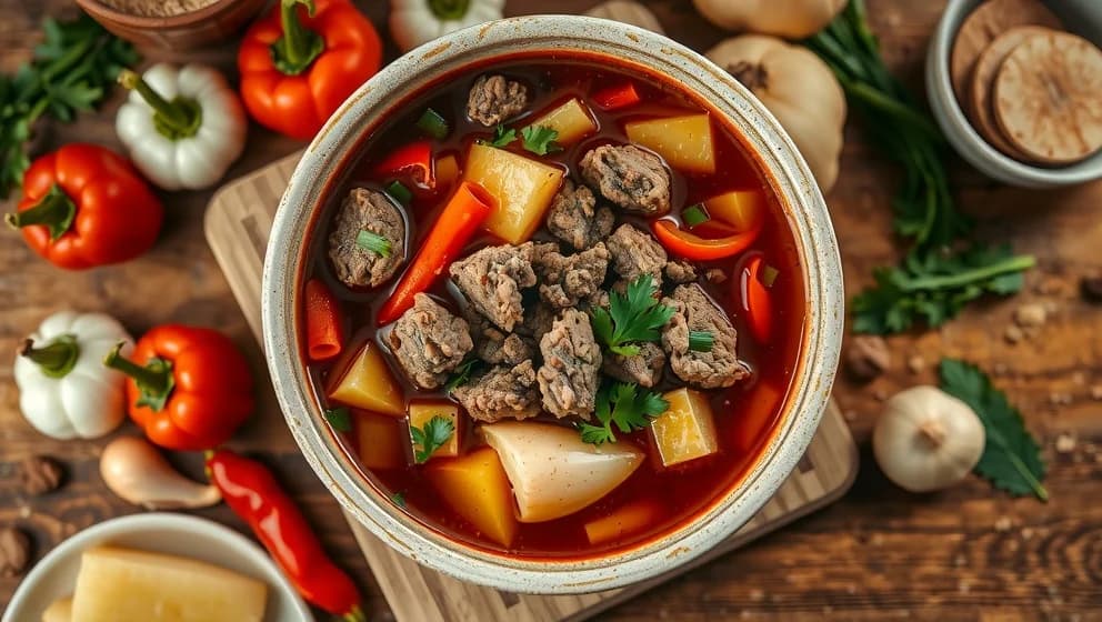 Allt om gulaschsoppa med köttfärs