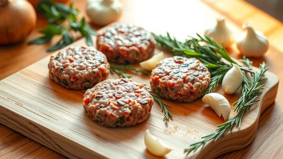 Hjortfärsbiffar allt om mat