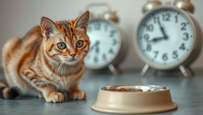 Hur länge kan en katt vara utan mat