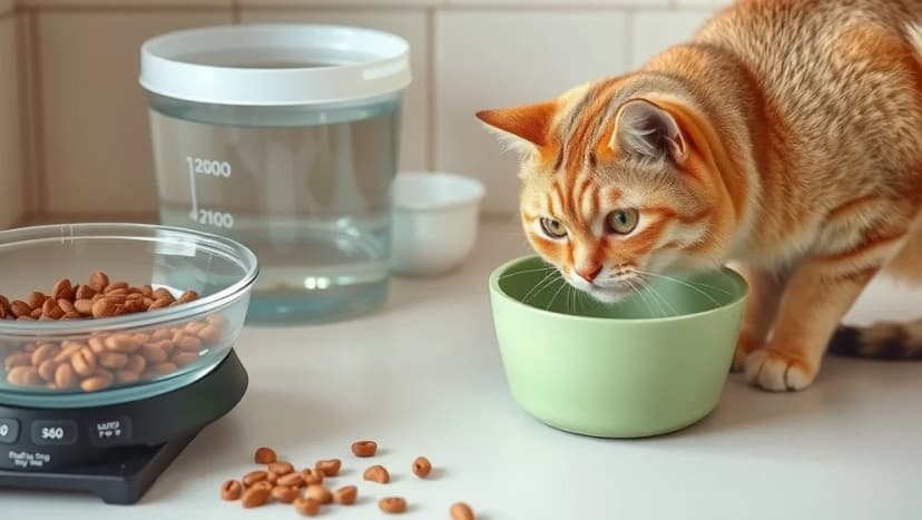 Hur mycket mat ska en katt ha varje dag