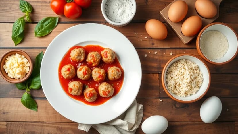 Italienska köttbullar allt om maten
