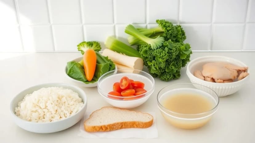 Vilken mat kan du äta veckan innan koloskopi