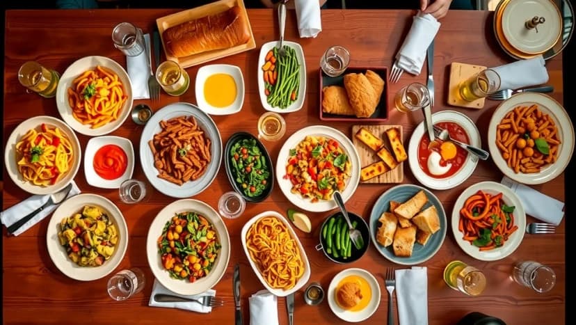 Mat att bjuda många på som alla älskar