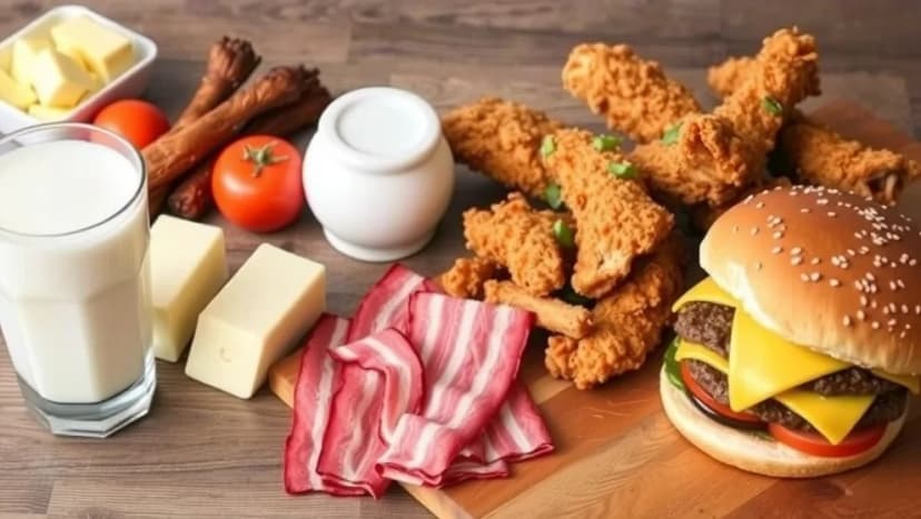 Mat att undvika vid högt kolesterol