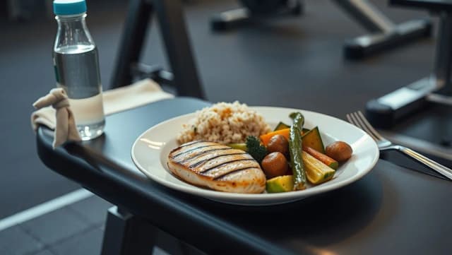 Mat efter träning på kvällen bäst för musklerna