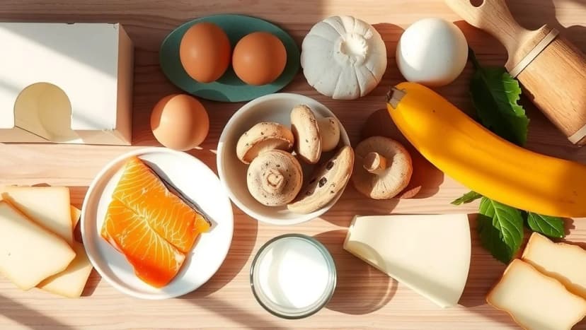 Mat med D vitamin som stärker dina ben