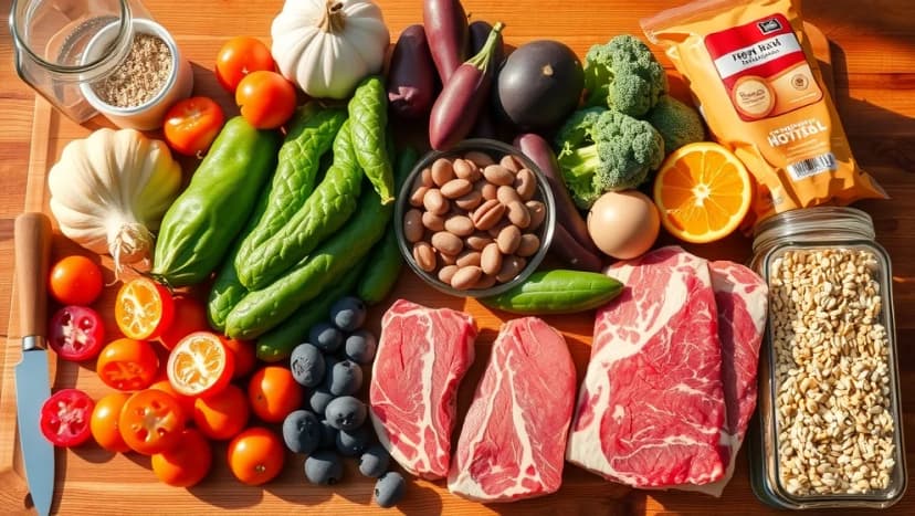 Mat med mycket järn som ger energi