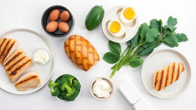 Mat med mycket protein och lite kalorier