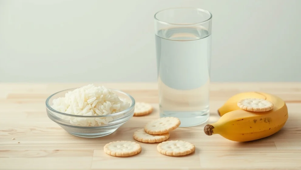 Mat vid diarré för vuxna som fungerar