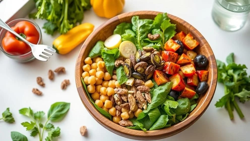 Matig sallad allt om mat för dagliga måltider