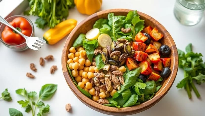 Matig sallad allt om mat för dagliga måltider