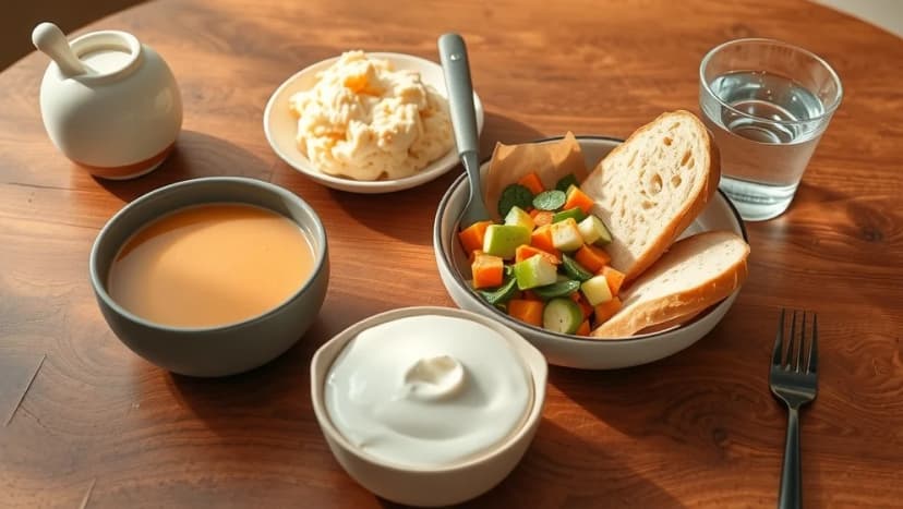 Mat efter operation som är lätt att äta