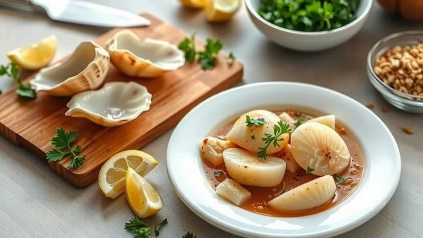 Pilgrimsmusslor recept och matlagning