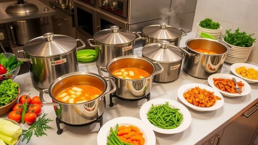 Varm mat till många utan stress