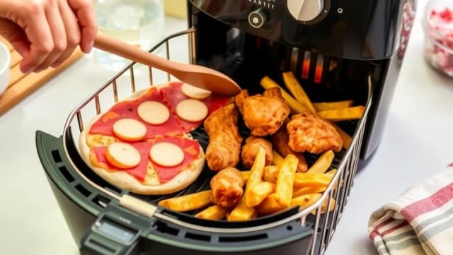 Så värmar du mat i airfryer