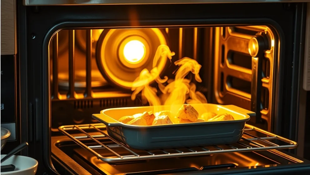 Hur värmar man mat i ugn