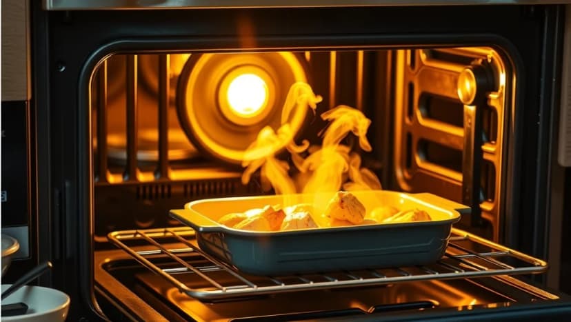 Hur värmar man mat i ugn