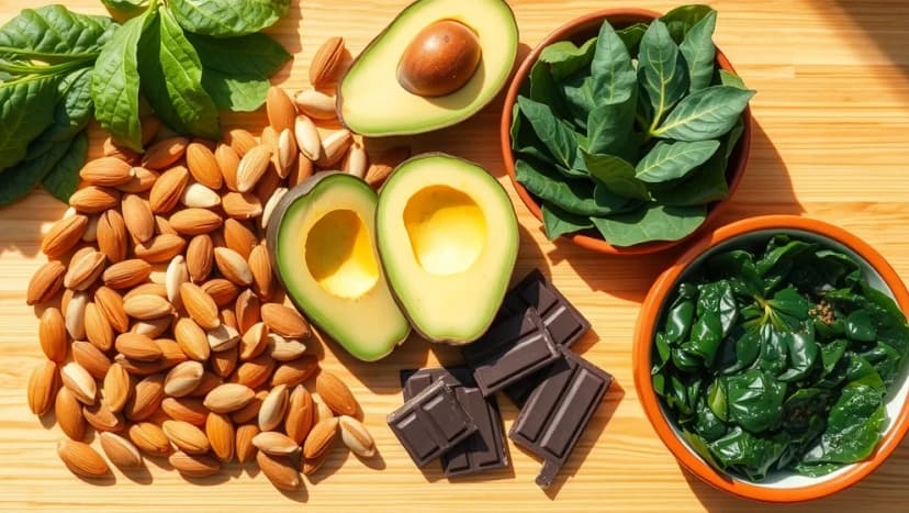 Mat som innehåller magnesium