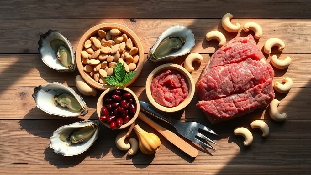 Vilken mat innehåller mest zink